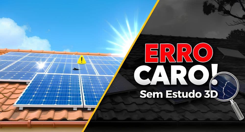 Por Que Instalar Energia Solar Sem Estudo 3D do Telhado Pode Ser Um Erro Caro